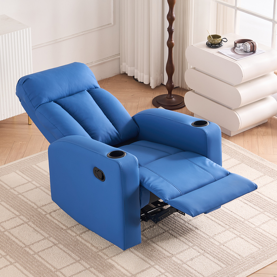 leather recliner synthetic leather recliner