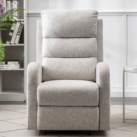 European Style Living Room Single Seater Watch Tv Chair Manual Recliner 