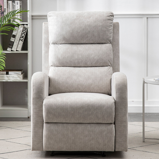 European Style Living Room Single Seater Watch Tv Chair Manual Recliner 