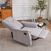 Grey Fabric Multifunctional Reclining Chair Single Manual Recliner