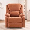 Modern Fabric Living Room Manual Recliner Chair With Reclining Function 