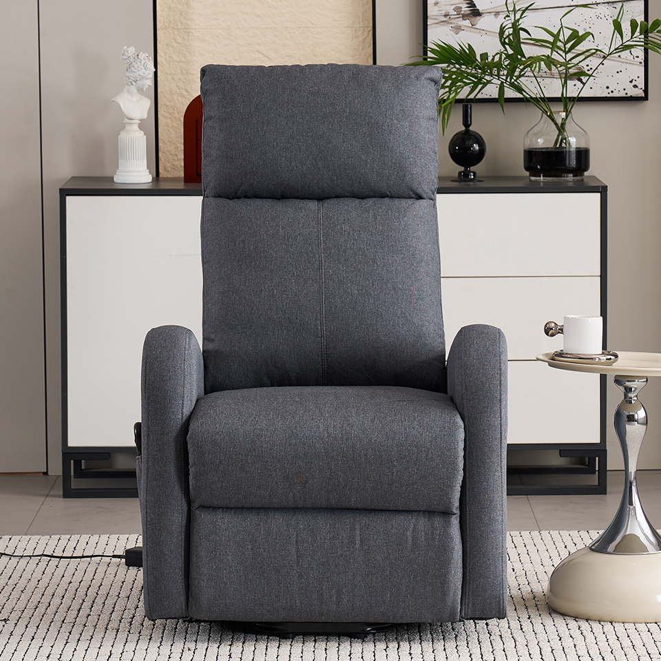 Modern Fabric Elderly Relax Power Lift Recliner Chair with Single Motor