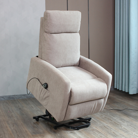 Modern Fabric Elderly Relax Armchair Power Lift Recliner Chair with Single Motor