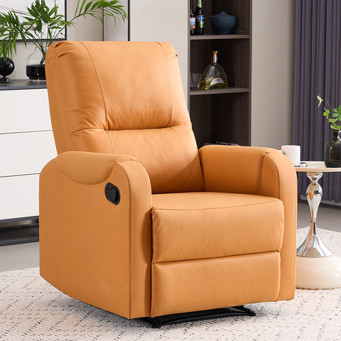 European Style Technology Fabric Manual Adjustable Reclining Recliner Chair