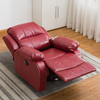 Luxury Air Leather Living Room Furniture Single Seater Manual Reclining Chair