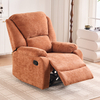 Modern Fabric Living Room Manual Recliner Chair With Reclining Function 