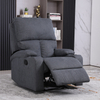 Home Theater Single Sofa Manual Reclining Chair with Cup Holder