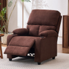 Modern Fabric Microfiber Living Room Watch Tv Chair Manual Recliner Chair