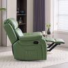  Oversized Luxury Air Leather Manual Reclining Recliner Chair for Lving Room And Bedroom