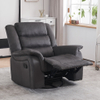 Hot Sale Oversized Manual Swivel Glider Rocker Recliner Chair with Reclining