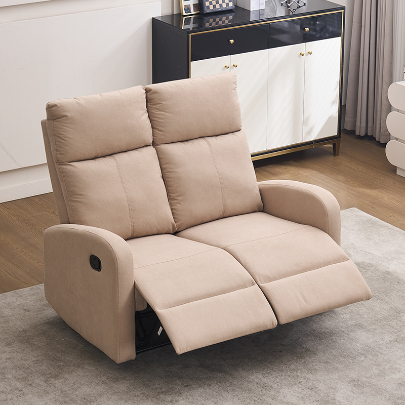 Living Room Manual Relax Recliner Sofa Motion Chair With Dual Seaters