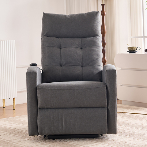 Modern Fabric Relax Armchair One Motor Power Electric Lift Chair with USB Charge