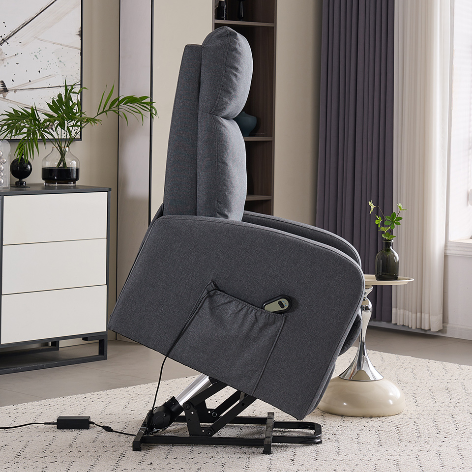 linen fabric recliner