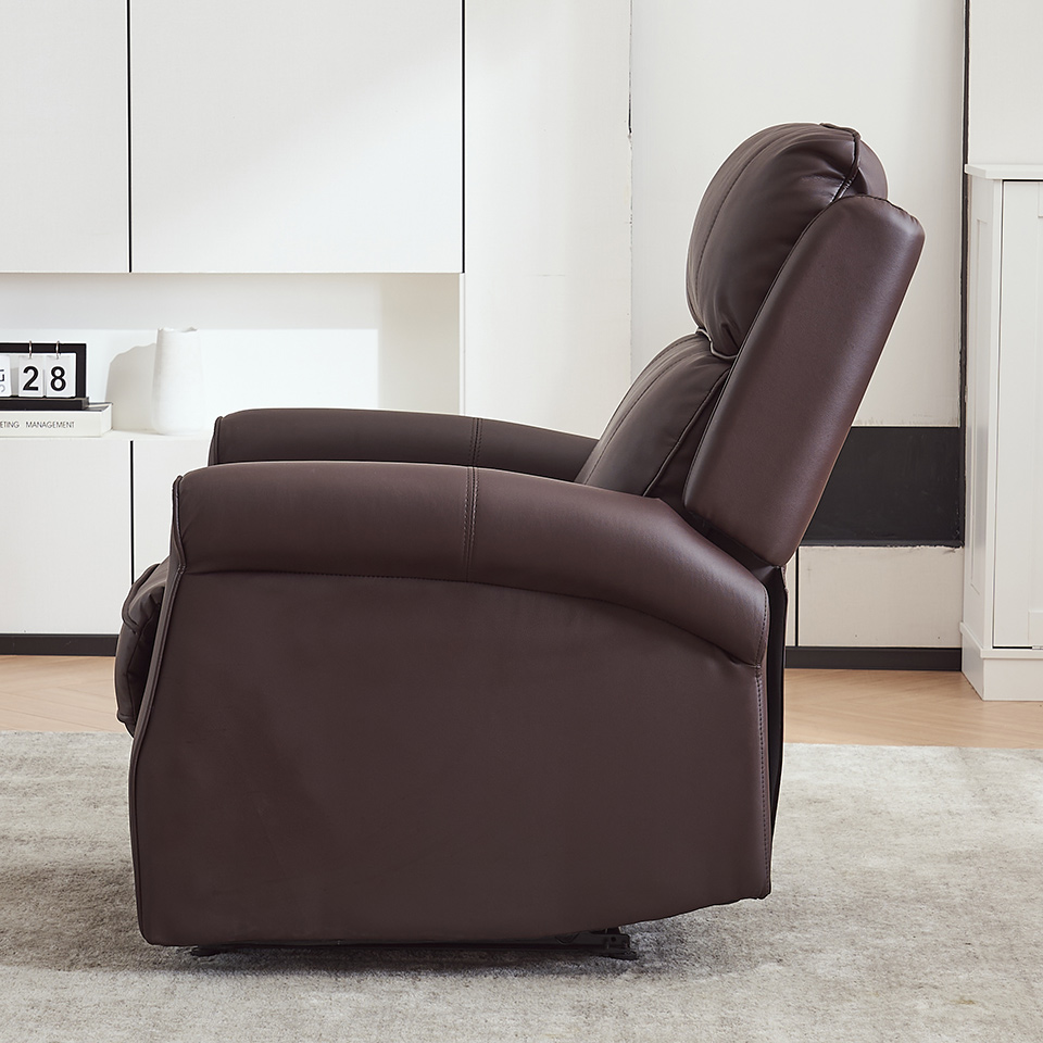 European Style Single Seater Sofa Living Room Relax Armchair Manual Recliner Chair