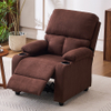 Modern Fabric Microfiber Living Room Watch Tv Chair Manual Recliner Chair