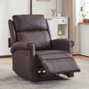 European Style Single Seater Sofa Living Room Relax Armchair Manual Recliner Chair