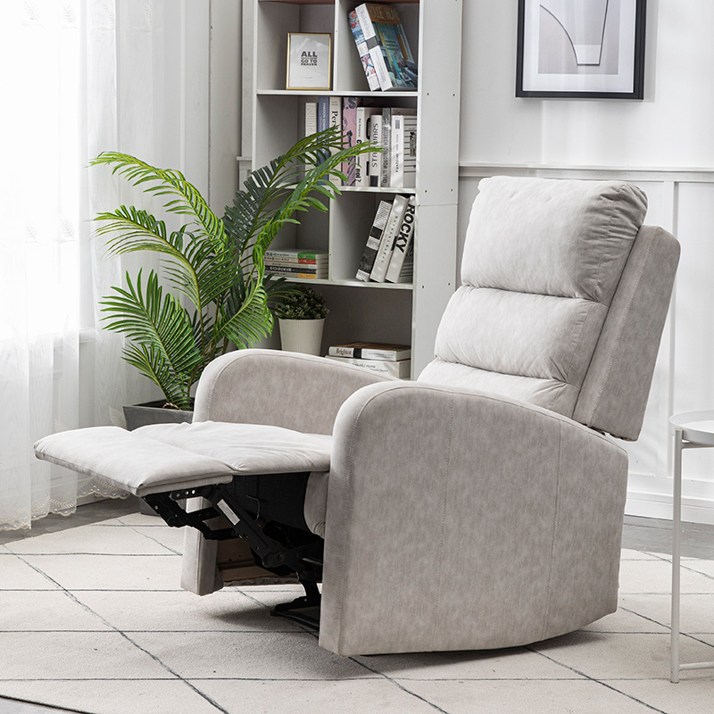 European Style Living Room Single Seater Watch Tv Chair Manual Recliner 