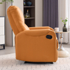 European Style Technology Fabric Manual Adjustable Reclining Recliner Chair