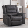 Hot Sale Oversized Manual Swivel Glider Rocker Recliner Chair with Reclining