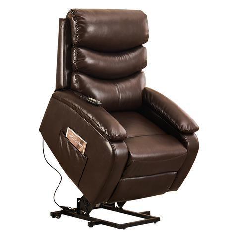 Luxury Leather Power Electric Lift Chair Reclining for The Elderly