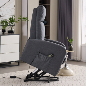 Modern Fabric Elderly Relax Power Lift Recliner Chair with Single Motor