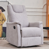 Grey Fabric Multifunctional Reclining Chair Single Manual Recliner