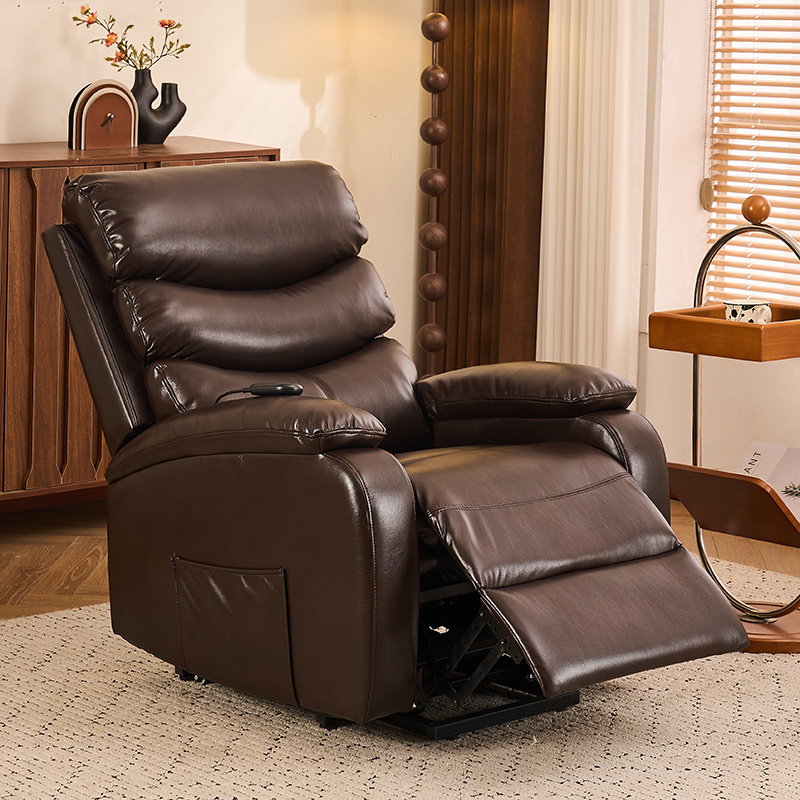 Luxury Leather Power Electric Lift Chair Reclining for The Elderly