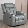 Manual 8 Point Vibration Massage Chair Living Room Sofa Recliner with Cup Holder